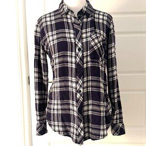 RAILS HUNTER BUTTON DOWN SHIRT MEDIUM